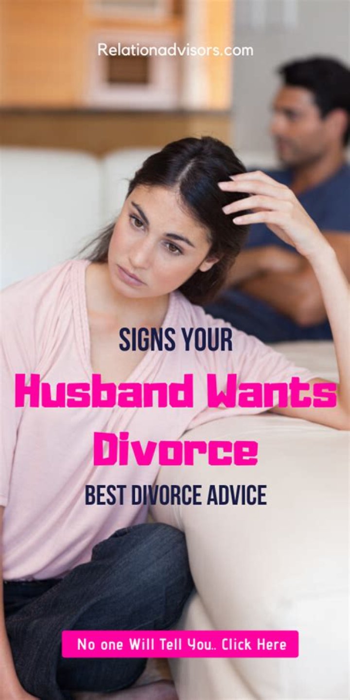 How do you respond when your husband says he wants a divorce?